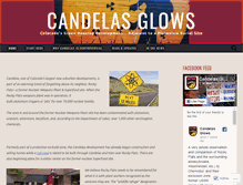 Tablet Screenshot of candelasglows.com